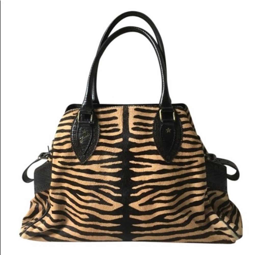Fendi pony hair tote